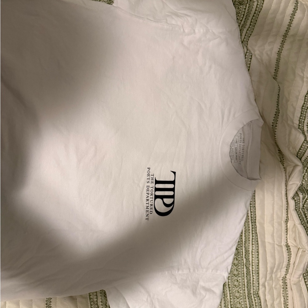 The Tortured Poets Department White T-Shirt